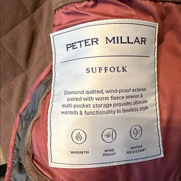 Peter Millar Quilted Lightweight Jacket in Gray - Picture 2 of 4